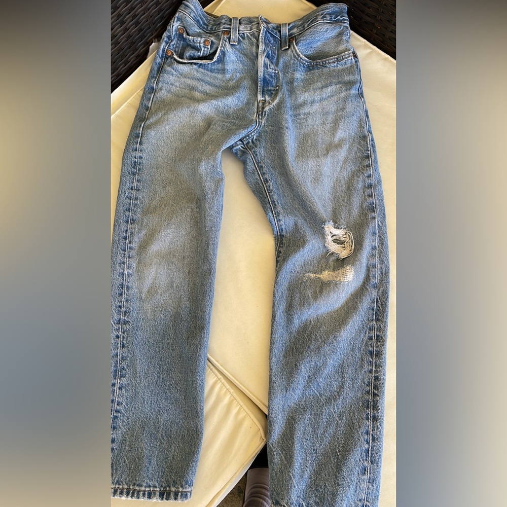 Levi's Light Blue Men's Straight Jeans